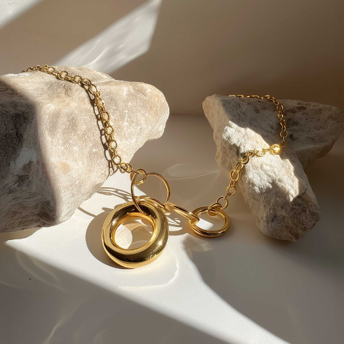 Minimal Gold Jewelry Set