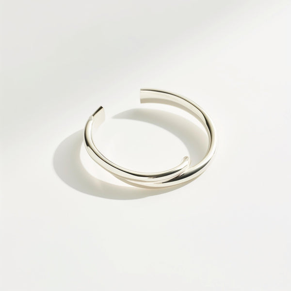 Minimalist Silver Open Ring